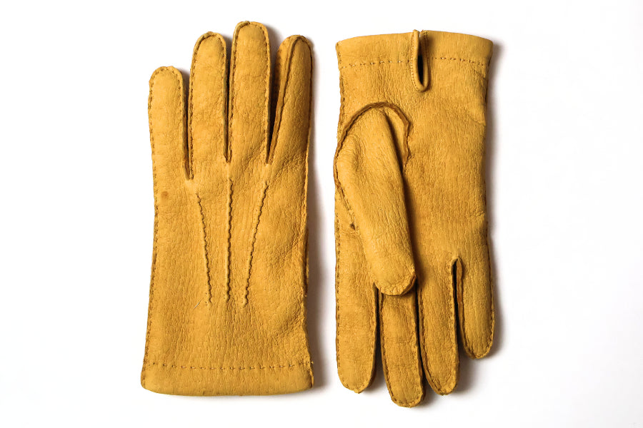 gants Hélior en cuir de pécari - La Main De l'Homme