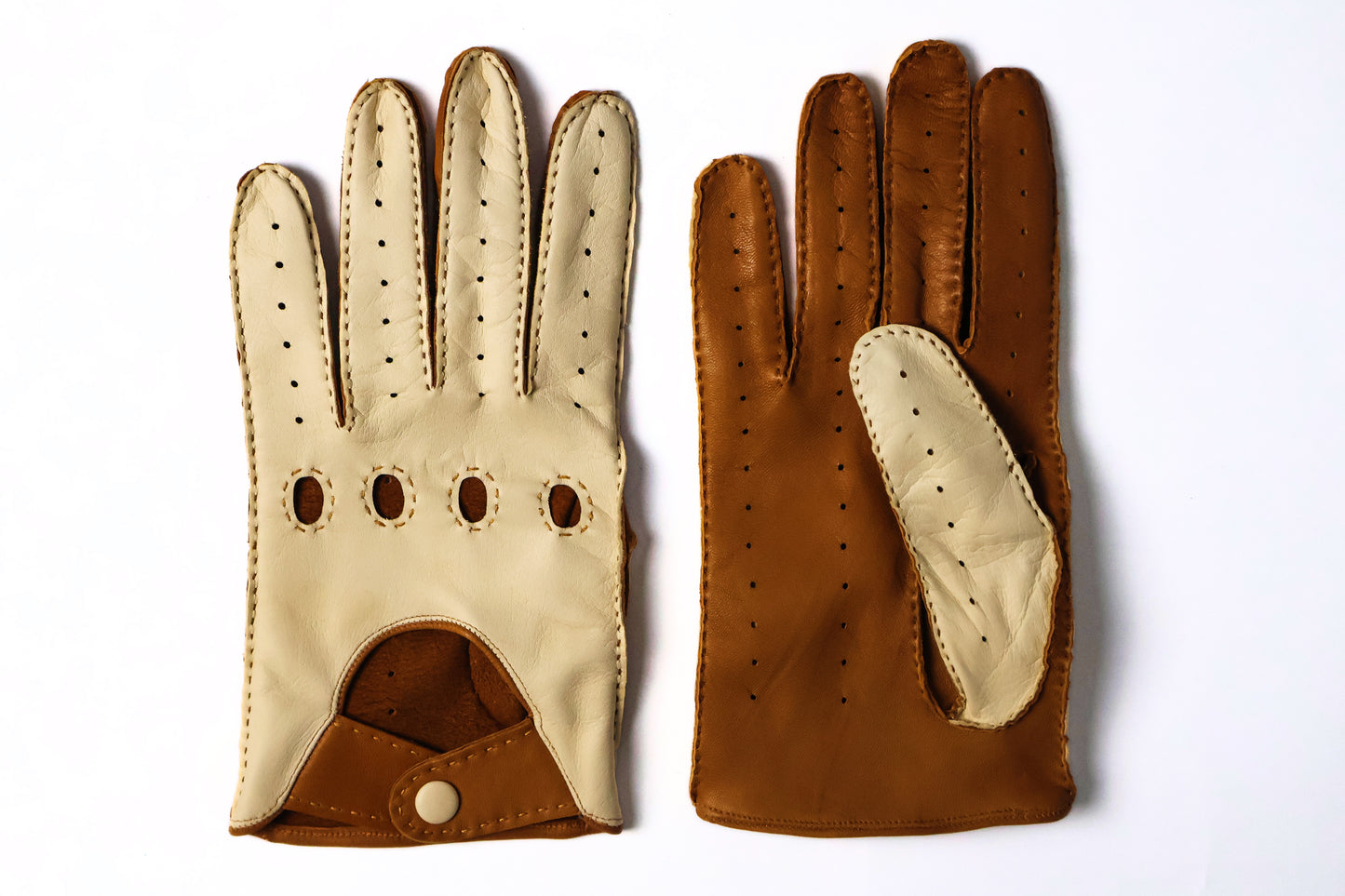 gants de conduite Triomphe en cuir d'agneau ultra-fin - La Main De l'Homme