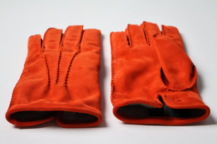 Gants Eragon en cuir d'agneau suédé doublé de cachemire