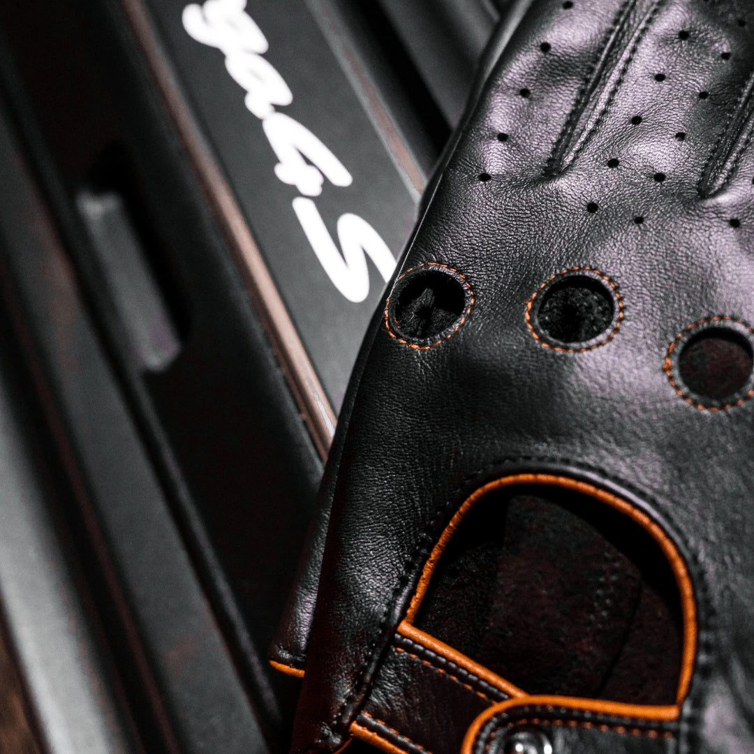 Gants de conduite porsche en cuir édition limitée - La Main De l'Homme