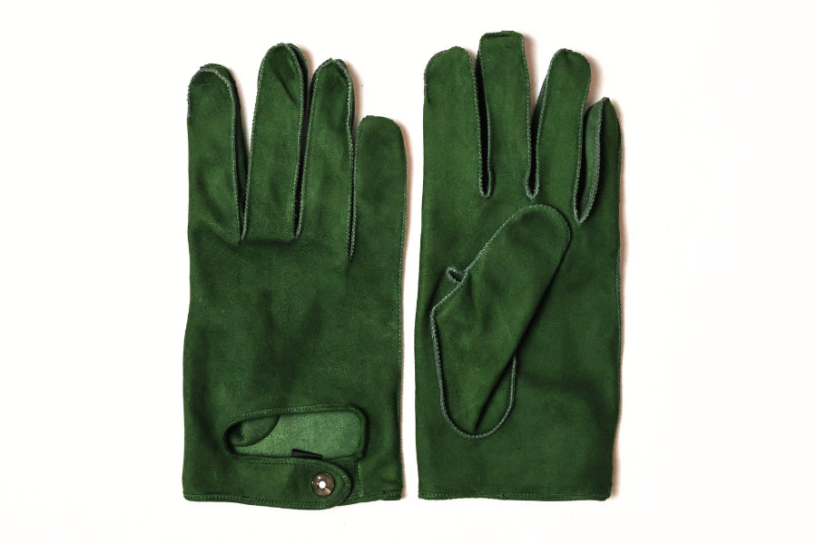 gants Séducteur en cuir d'agneau suédé - La Main De l'Homme