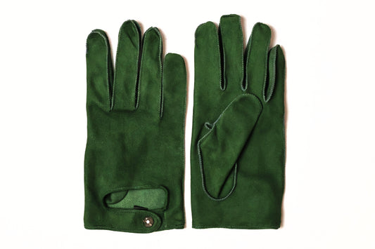 gants Séducteur en cuir d'agneau suédé - La Main De l'Homme