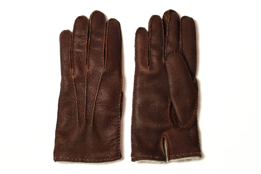 gants Cuba en cuir de pécari - La Main De l'Homme