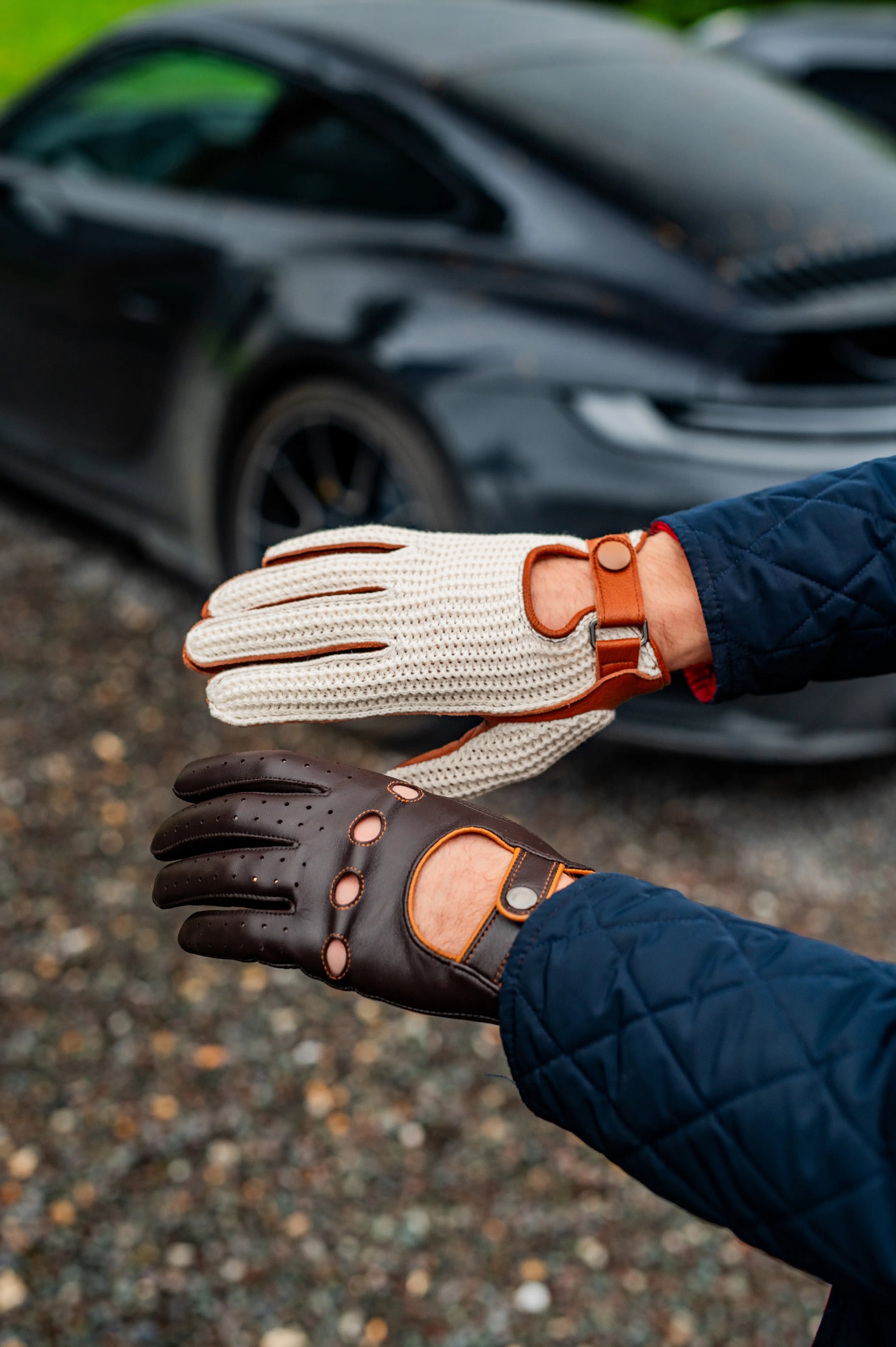 The Gloved Driver gants de conduite coffret collector Roadster et targa