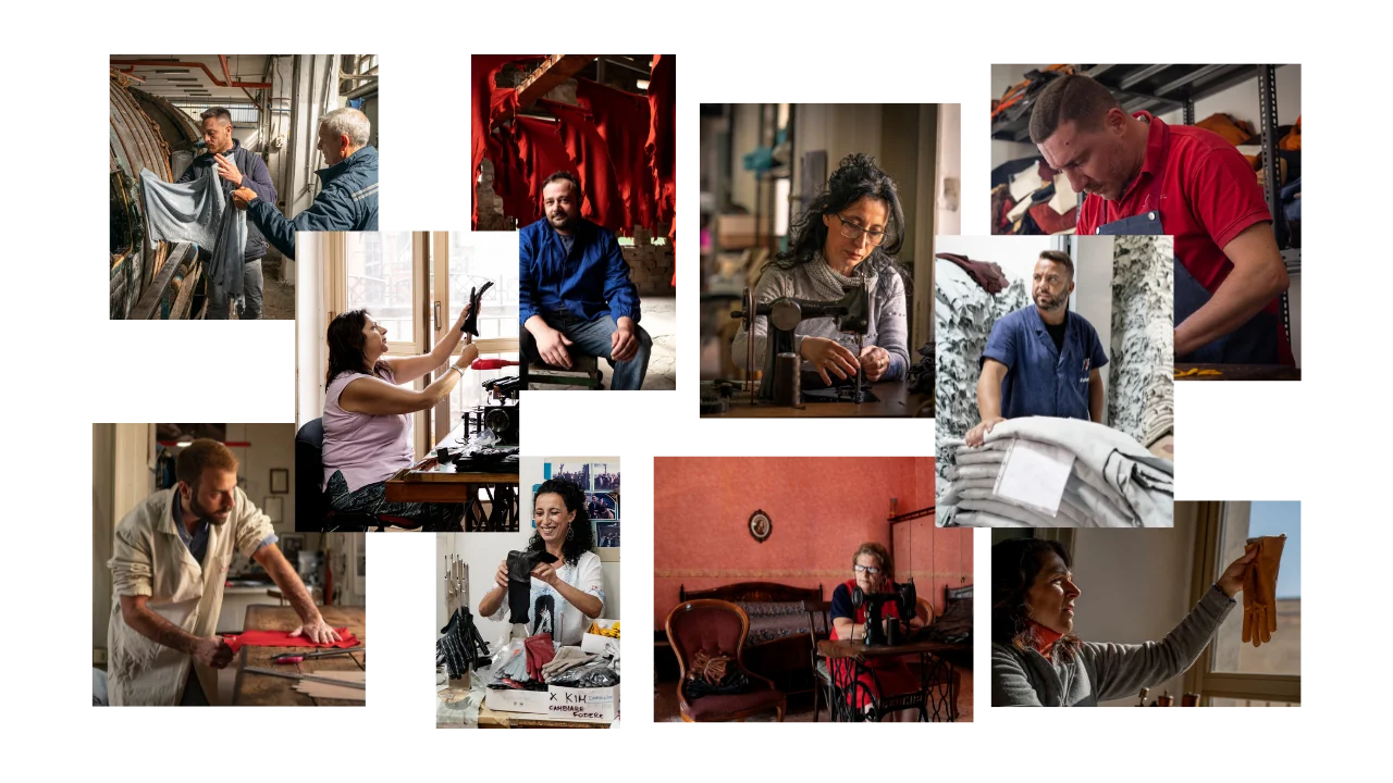 ganst artisanal en cuir d'exception - La Main De l'Homme