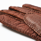 Gants Cuba en cuir de pécari doublé de cachemire