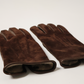 Gants Intemporel bi-texture cuir d'agneau et cuir d'agneau suédé doublé de cachemire