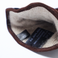 Gants Baroudeur en cuir d'agneau suédé doublé de cachemire