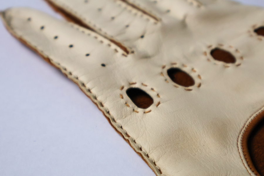 Gants de conduite en cuir fin pour homme - La Main De l'Homme