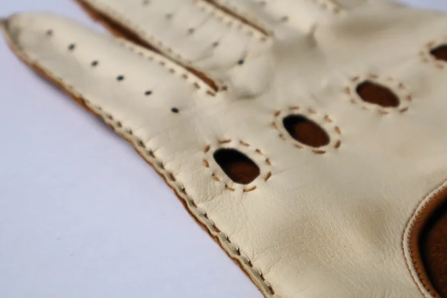 Gants de conduite en cuir fin pour homme - La Main De l'Homme