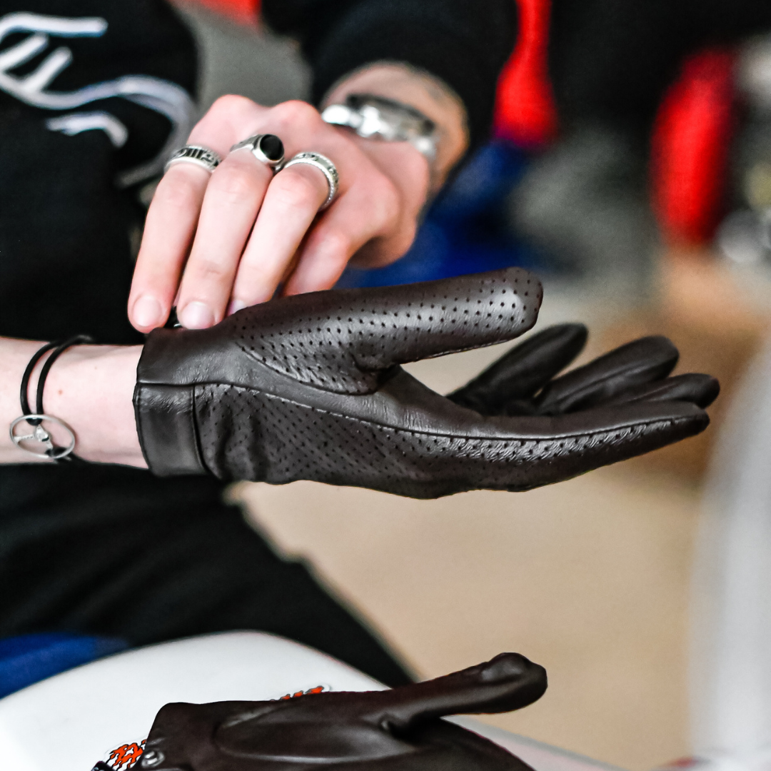 gants en cuir avec doublure - gants cuir homme - Leather Collection